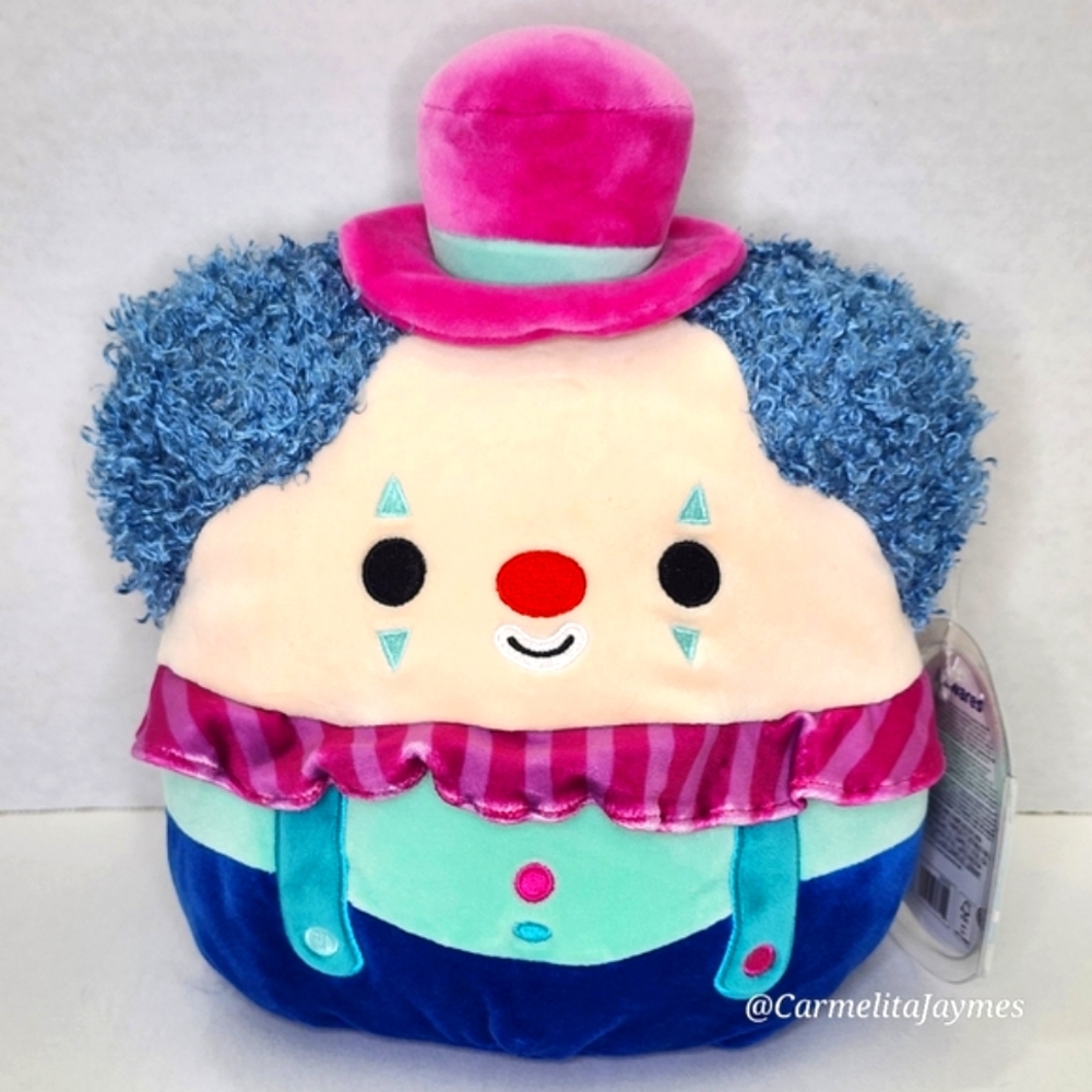 KAIGEN 🤡 FTM Blue & Pink Clown Original Squishmallow by Kelly Toy ☆ NWT ☆